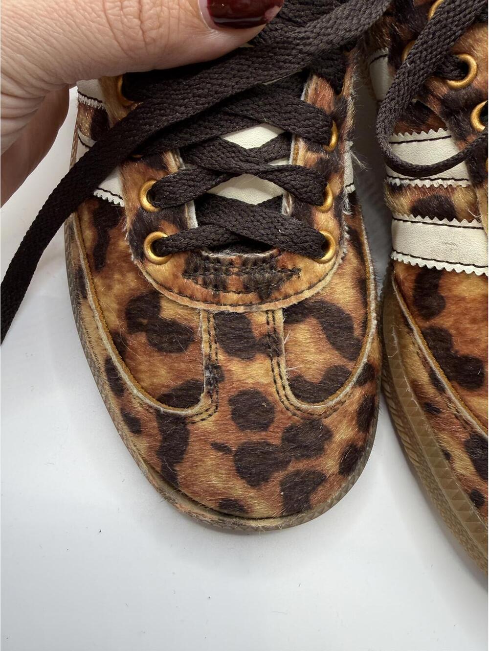 Adidas Samba Pony Wales Bonner Leopard sneakers, Women's 7.5 - Picture 6 of 8